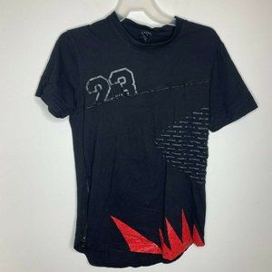 Krome Mens L 23 Front Details Black Urban HipHop